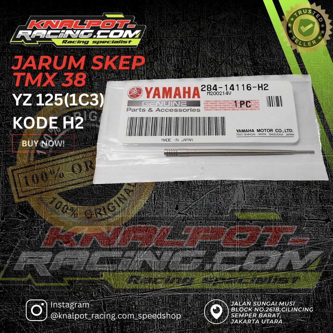 JARUM SKEP TMX 38 YZ 125(1C3) KODE H2